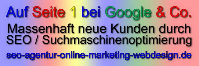 SEO Agentur Online Marketing Webdesign