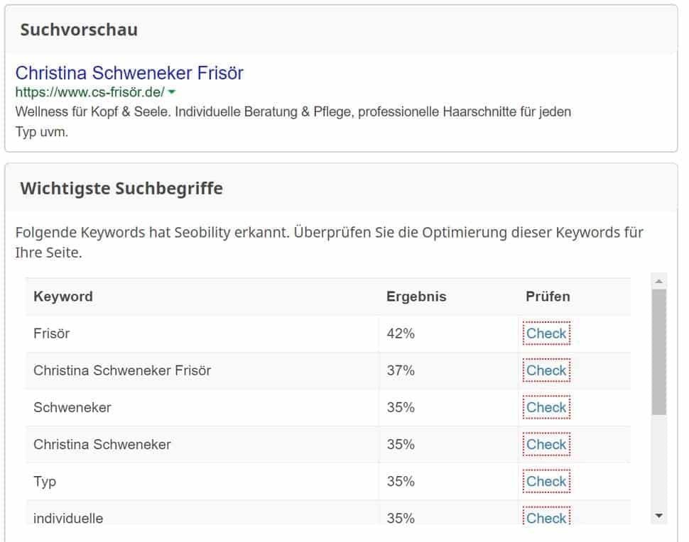 Suchmaschinenoptimierung