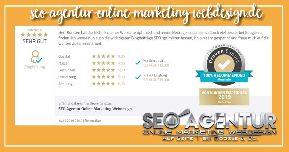 SEO Testimonial Simone