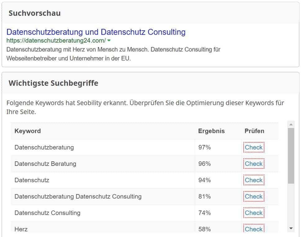 Case Study Deutsch