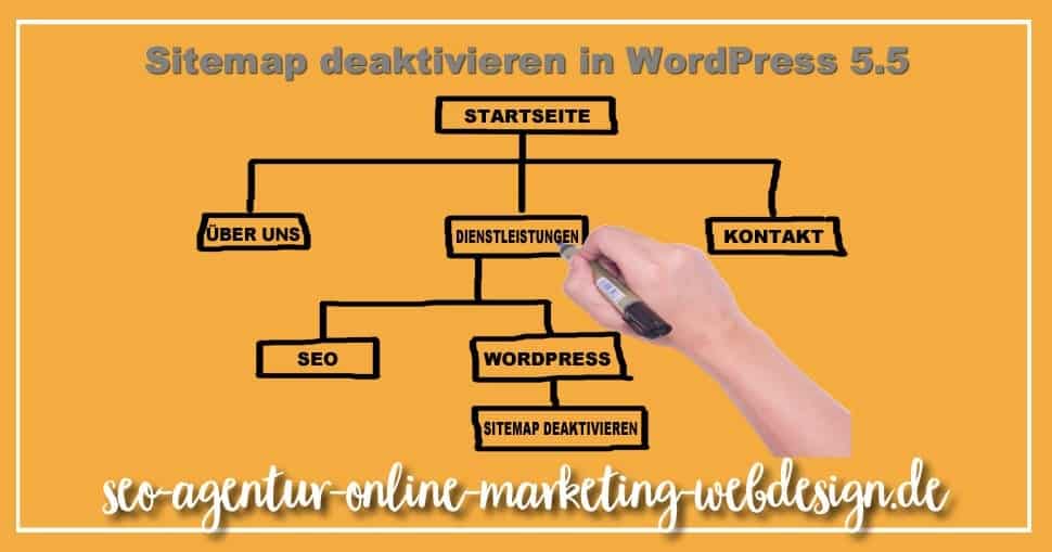 Sitemap deaktivieren in WordPress 5.5 ohne Plugin