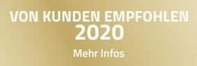 von Kunden empfohlen 2020