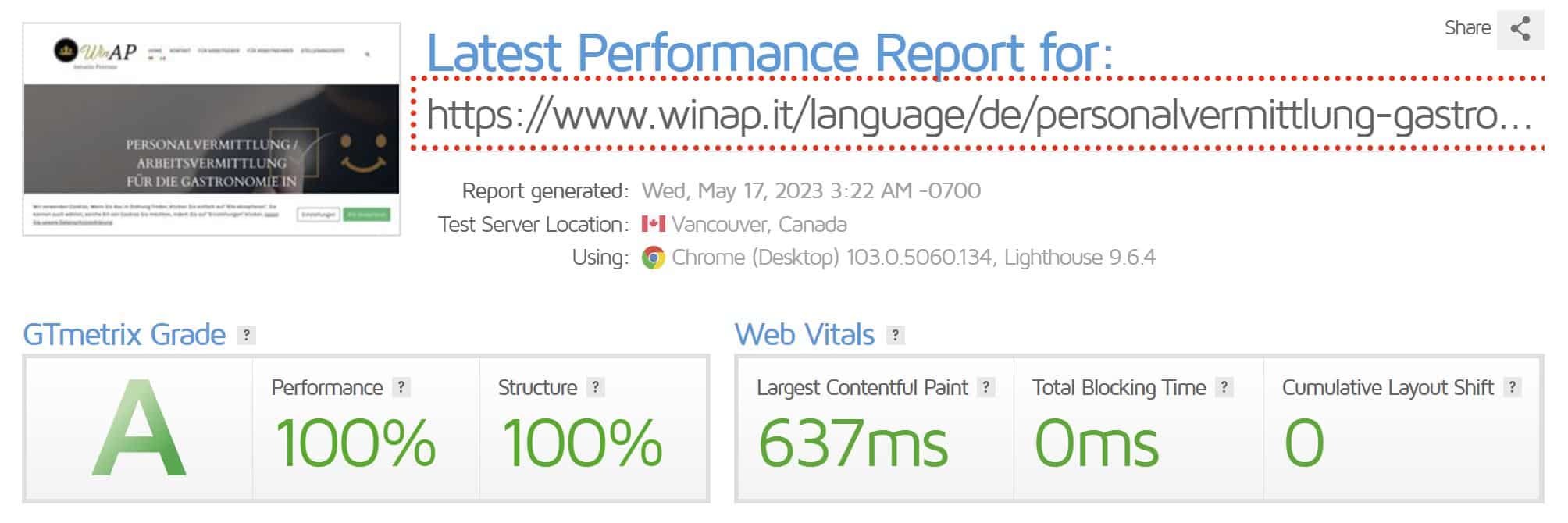 2023-05-17 12_23_27-Latest Performance WP-Rocket allein