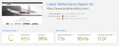 2025-06-19 15_23_31-Latest Performance Report for_ https___www.acrylmanufactur.com