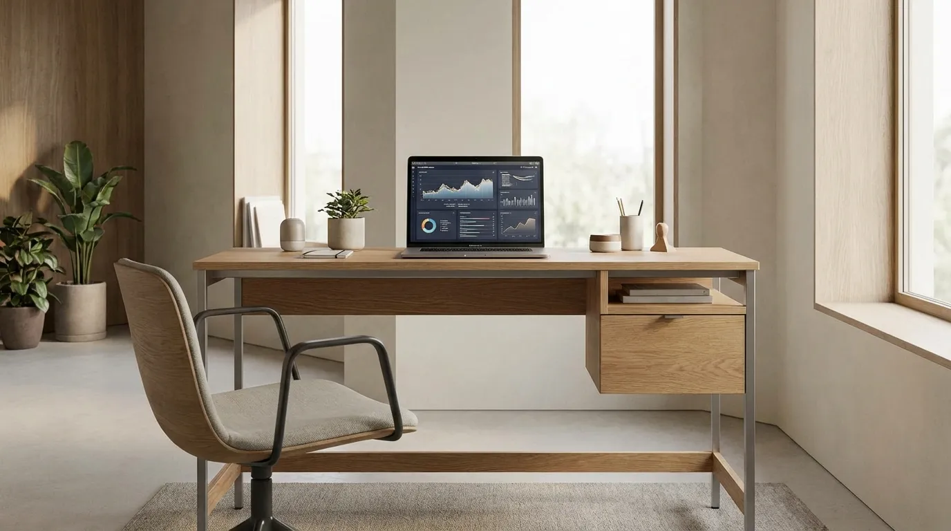 Technische SEO-Analyse auf einem Laptop